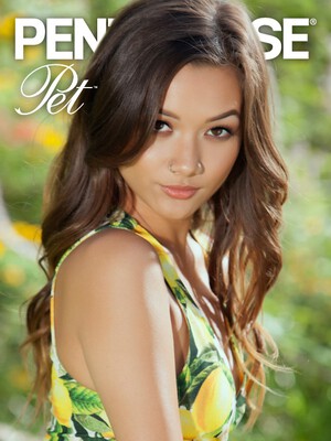 Penthouse Pet of the Month January 2018 Alex De La Flor (Picture courtesy of Penthouse.com)